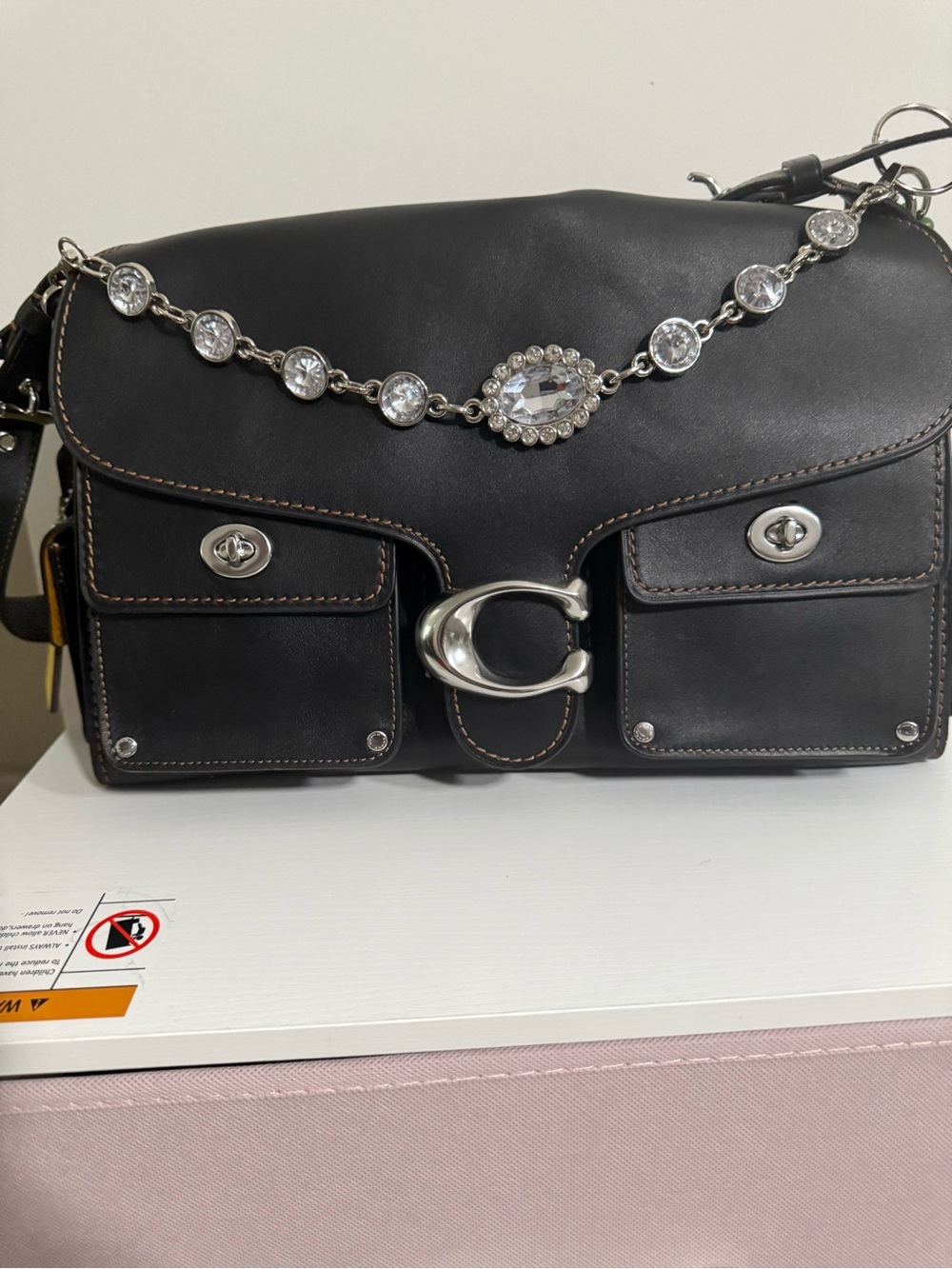 Coach Cargo Tabby 36 NWOT never worn - Picture 6 of 6
